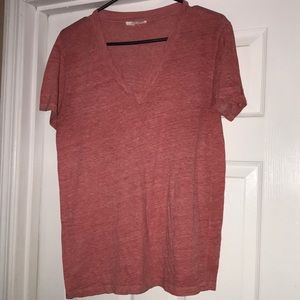 Red forever 21 short sleeve shirt